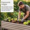 Best Choice Products 48x24x30in Elevated Galvanized Metal Garden Bed w/ Corner Protectors